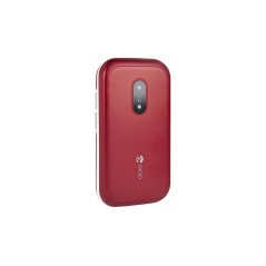 DORO 6040 Red - User-Friendly Mobile Phone with Big Buttons & Easy Navigation - Perfect for Seniors!